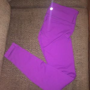 EUC full length purple Lululemon leggings